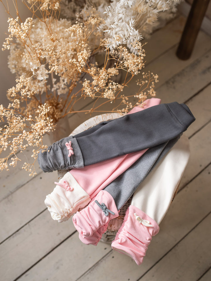 Soda Pop Fleece Lined Leggings - Charcoal