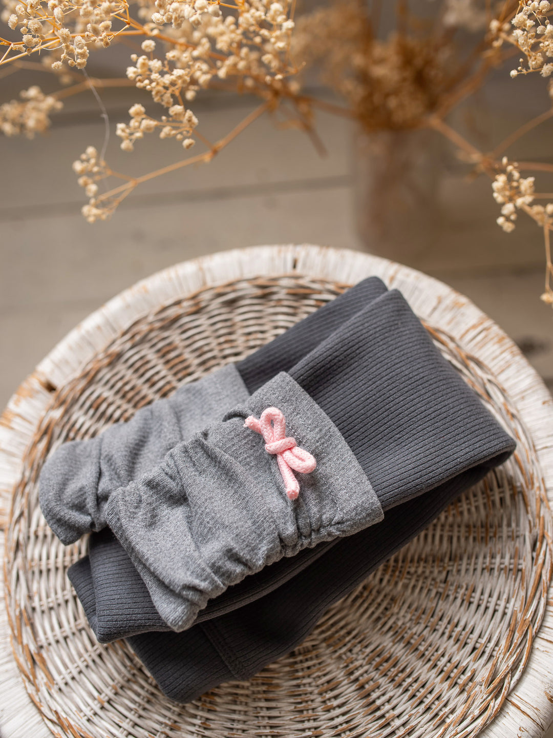 Soda Pop Fleece Lined Leggings - Charcoal