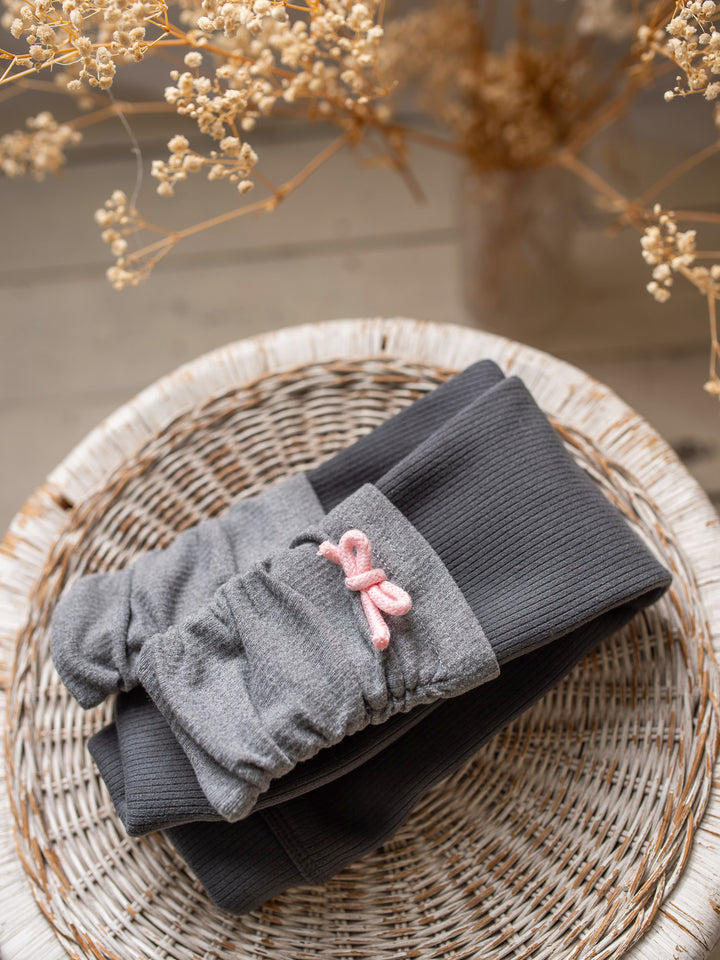 Soda Pop Fleece Lined Leggings - Charcoal