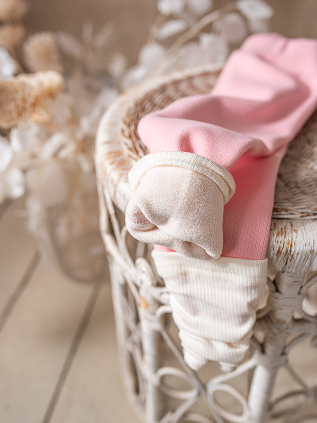 Soda Pop Fleece Lined Leggings - Baby Pink