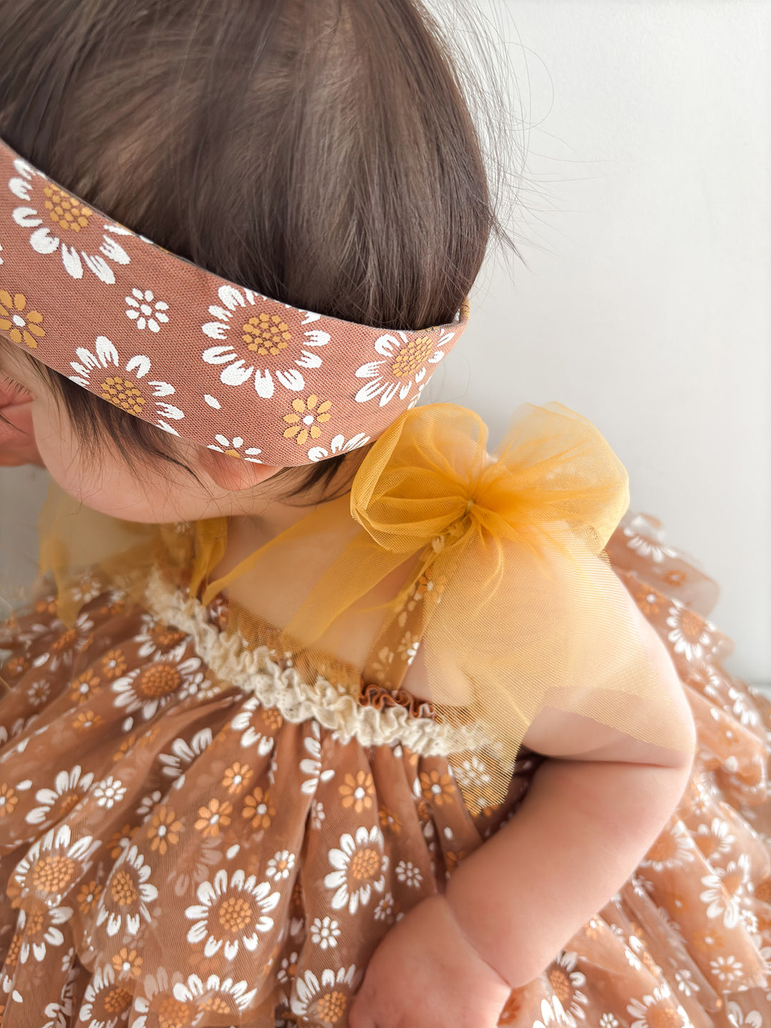 Toffee Daisy Tutu Dress