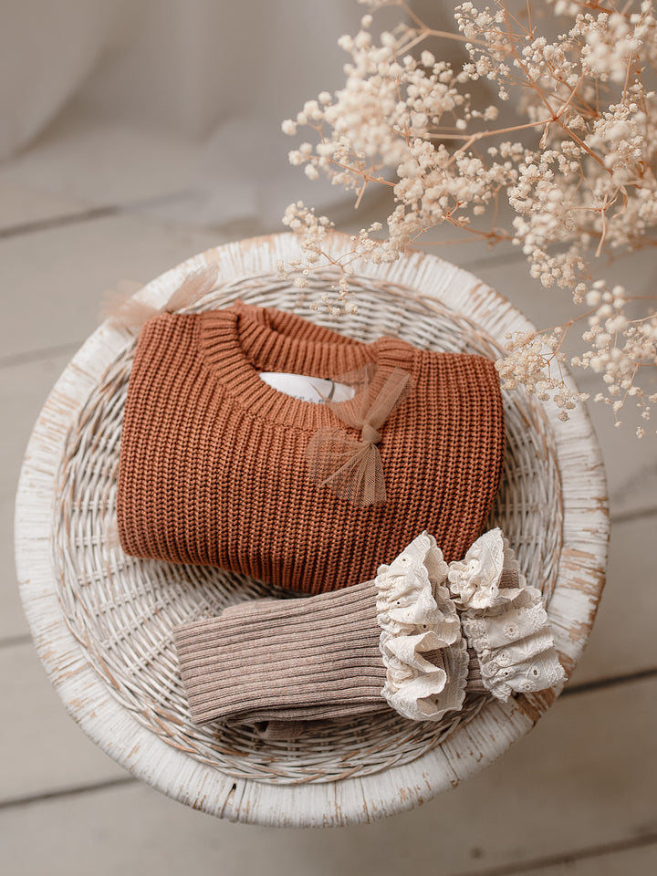 Amore Sweater - Rust
