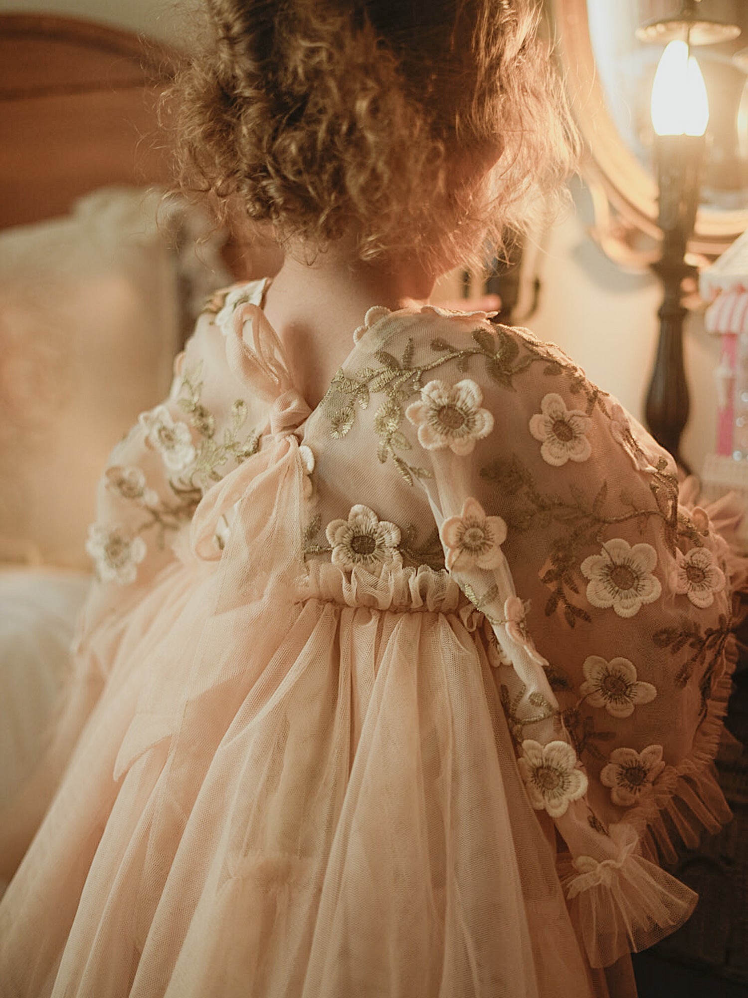 Romantic Lace Flower Girl Dress Meet Me At The Meadow