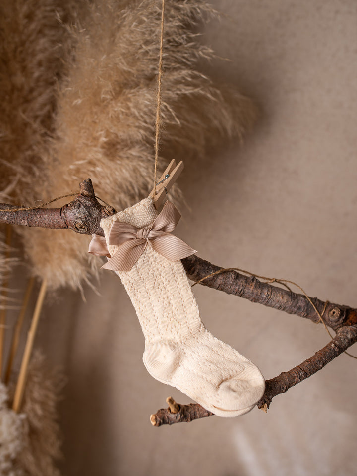 Belle Socks - Beige