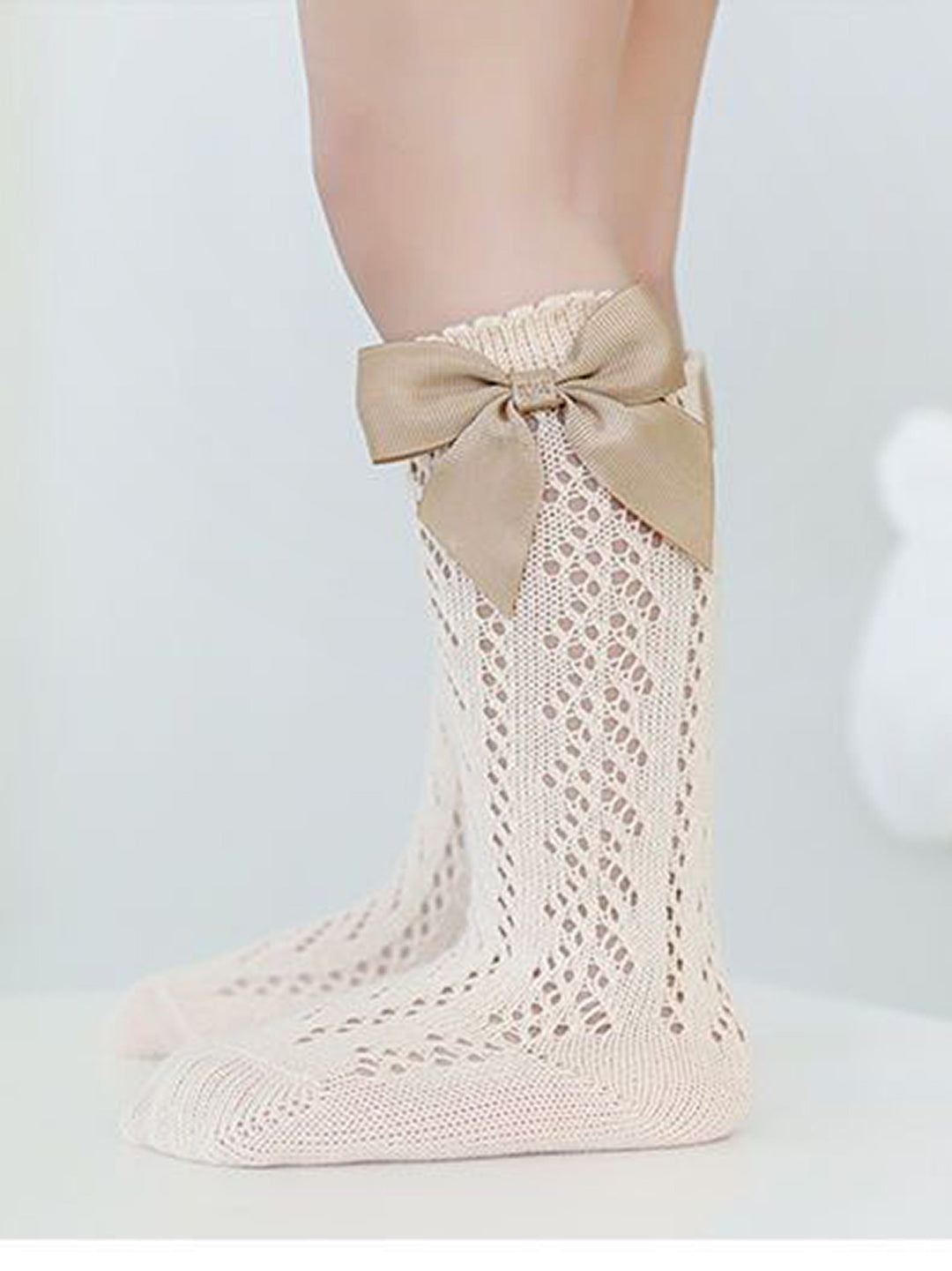 Belle Socks - Beige