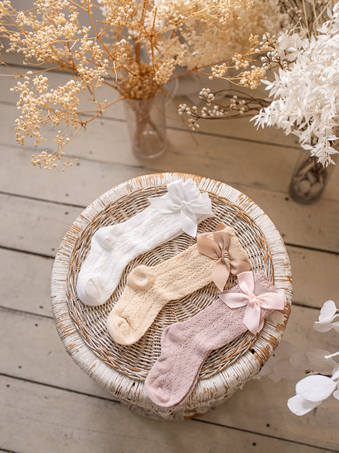 Belle Socks - Dusty Rose