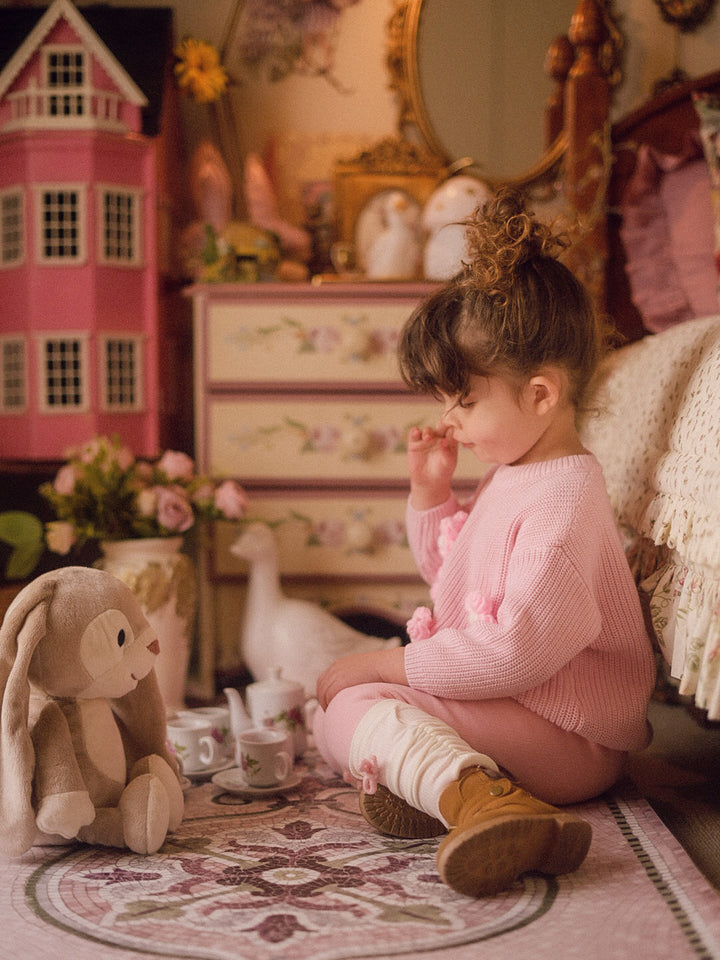 Buttercup Sweater - Baby Pink