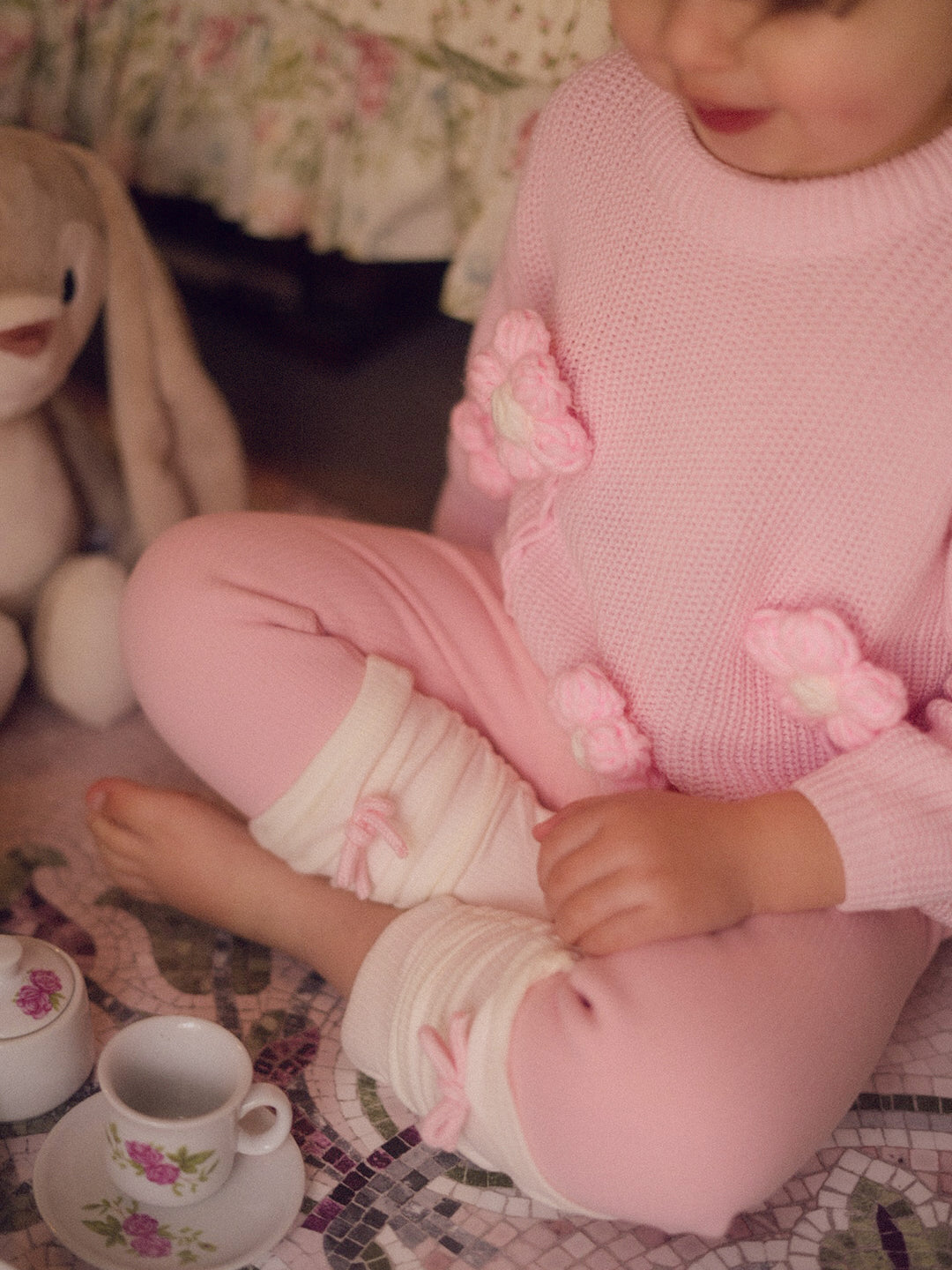 Buttercup Sweater - Baby Pink