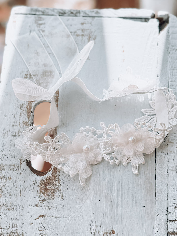 Zaira Headband - White