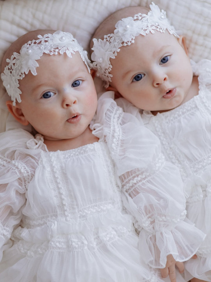 Zaira Headband - White