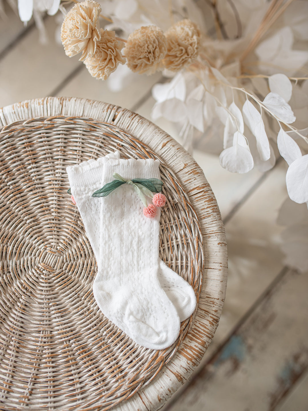 Nora Socks - White