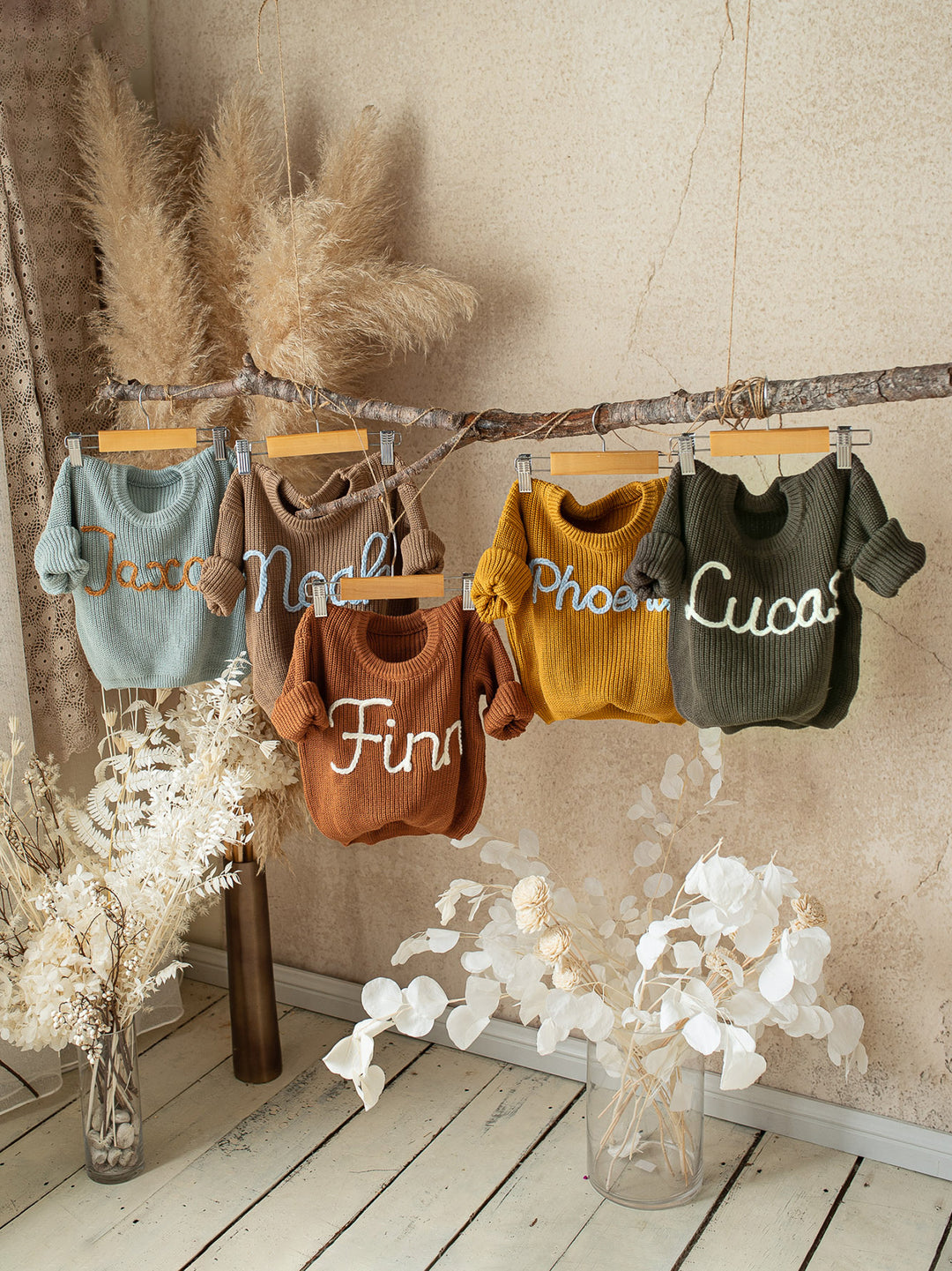 Written in Thread Sweater - Rust