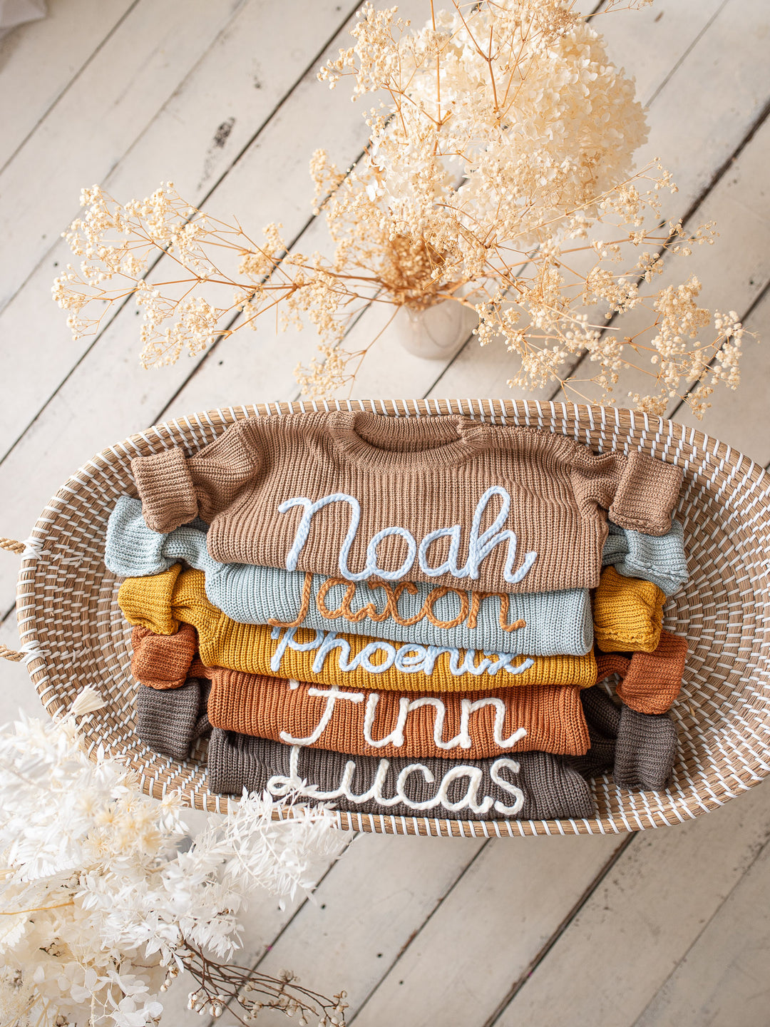 Written in Thread Sweater - Rust