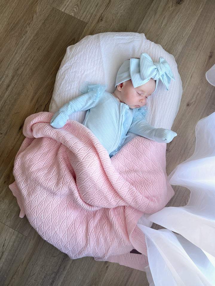 Forever Loved Onesie - Ice Blue For Girls