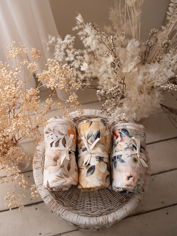 Flower Story Baby Swaddle - Spring Floral