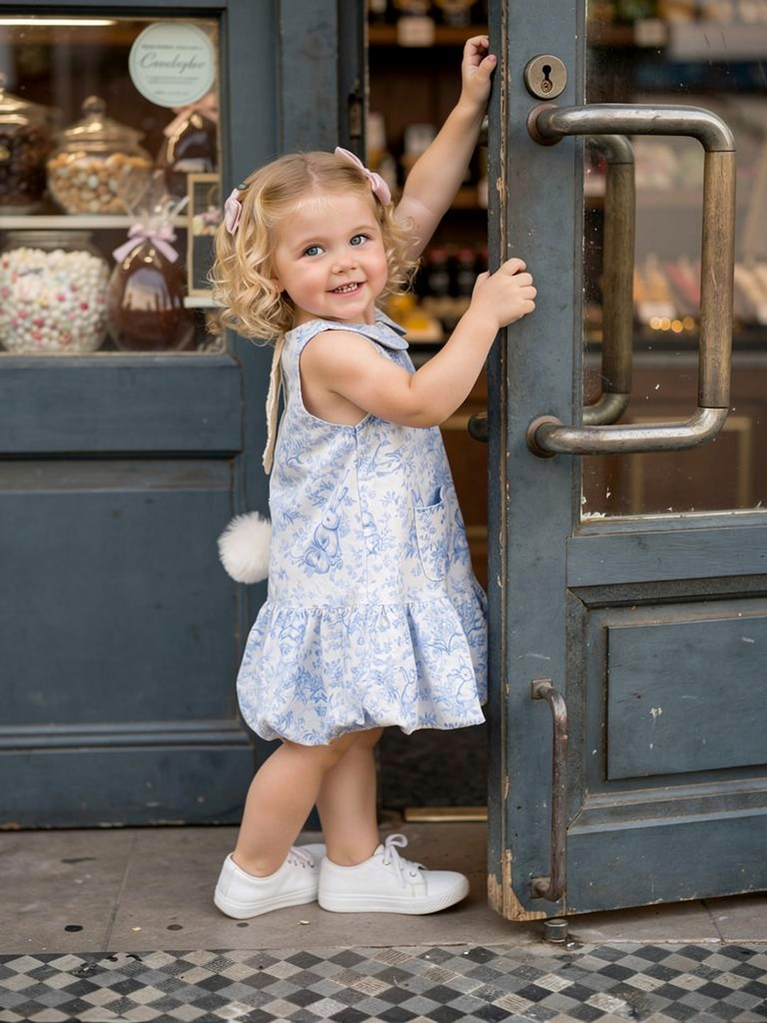 blue bunny dress Mini Bunny Dress | Blue Gingham Mini Dress