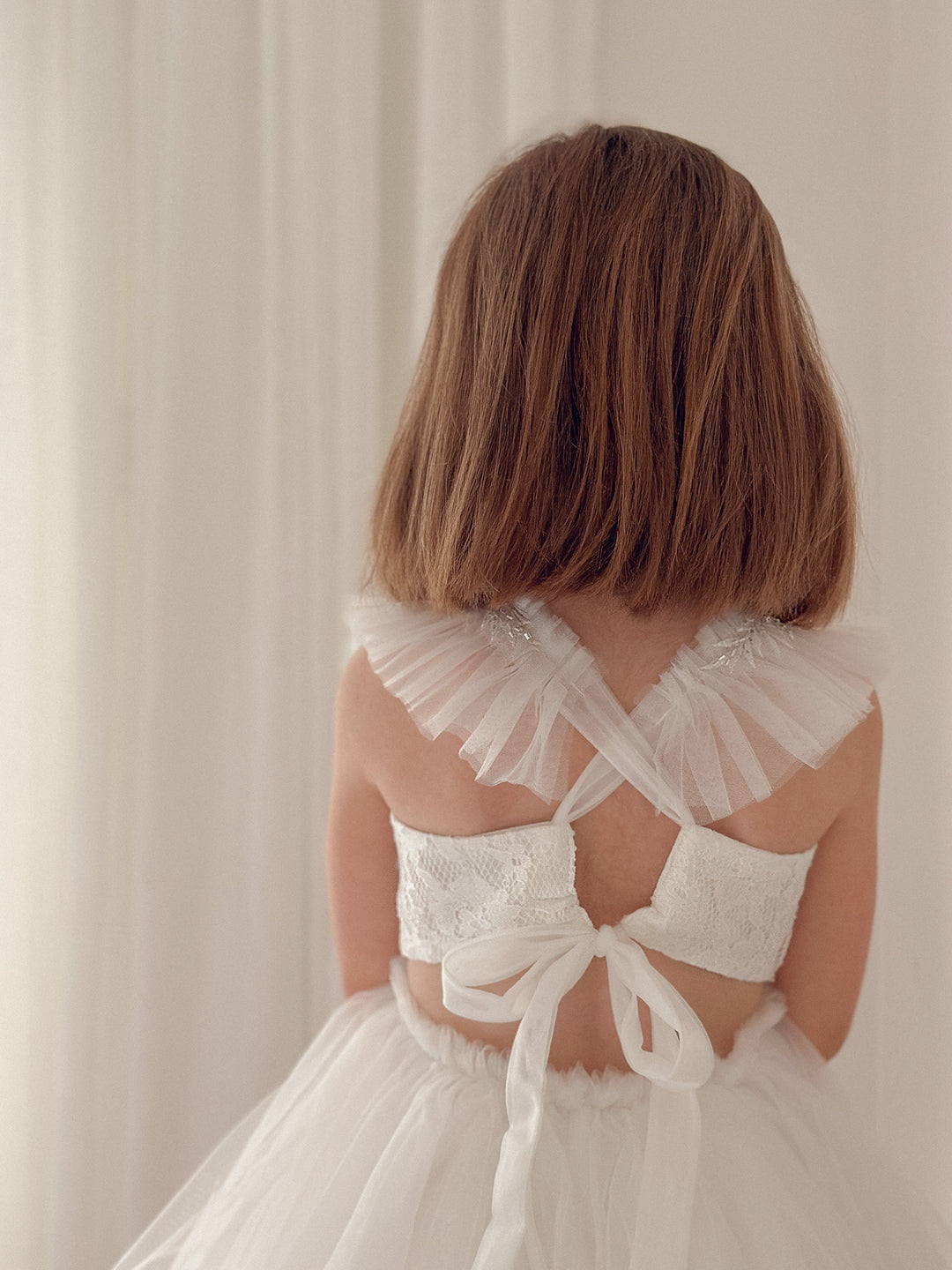 little ivory dress Girls Birthday Dress Fiona Flower Girl Dress