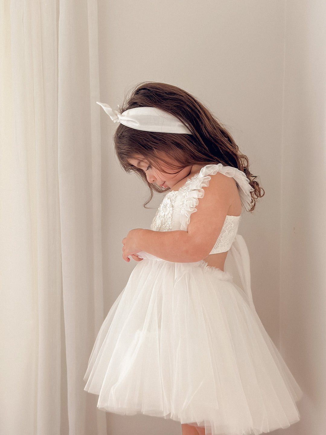 little ivory dress Little Miss Perfect Lace Micro Mini Dress - Ivory