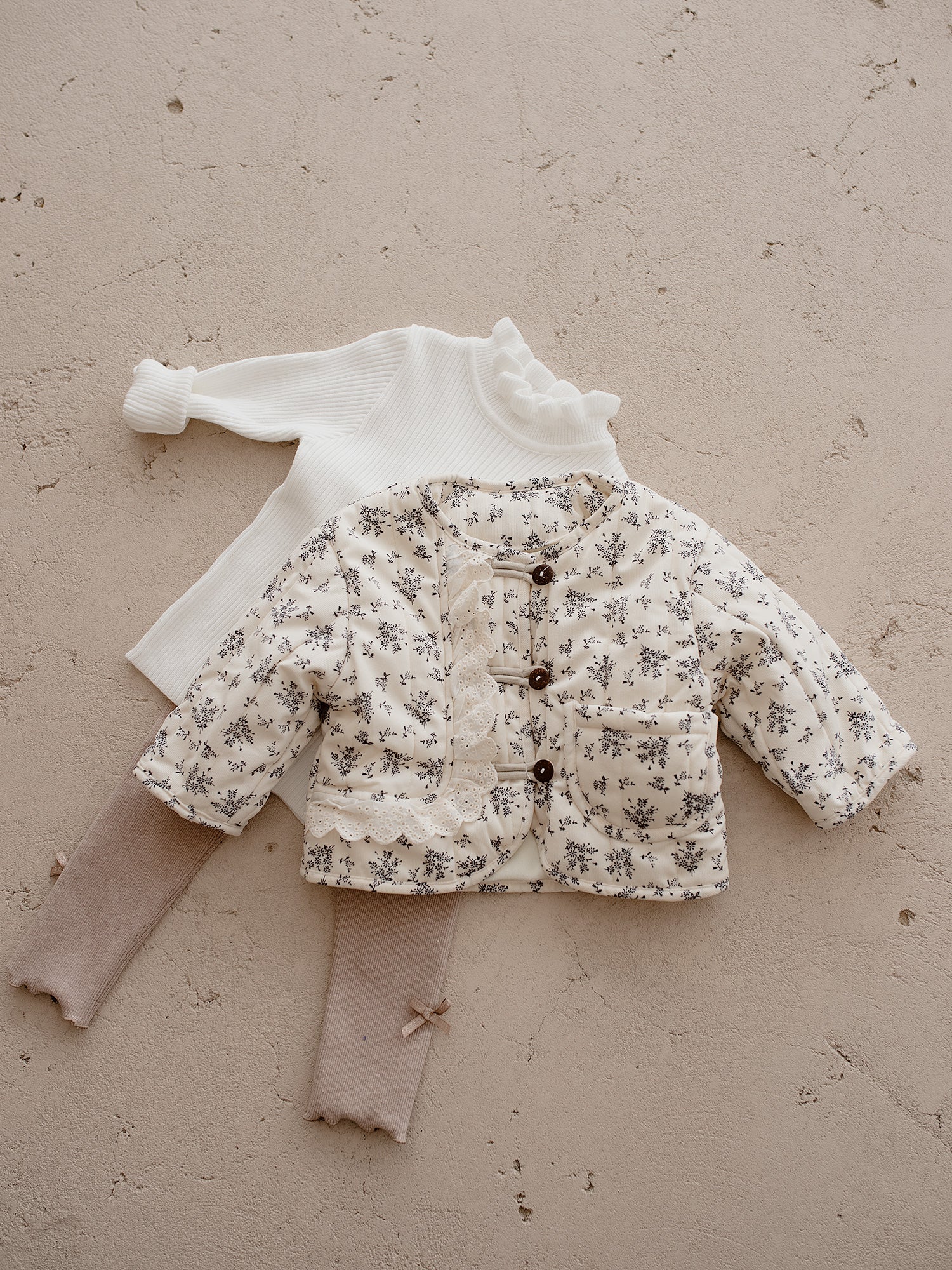 Before & Ever Amélie Fleece-lined Jacket, Cute Baby Girl Quilted