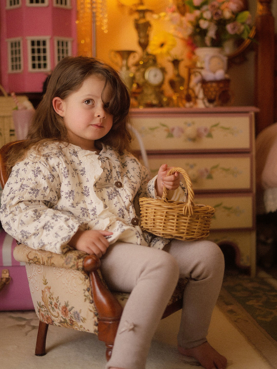 Faye Fleece-Lined Leggings - Latte