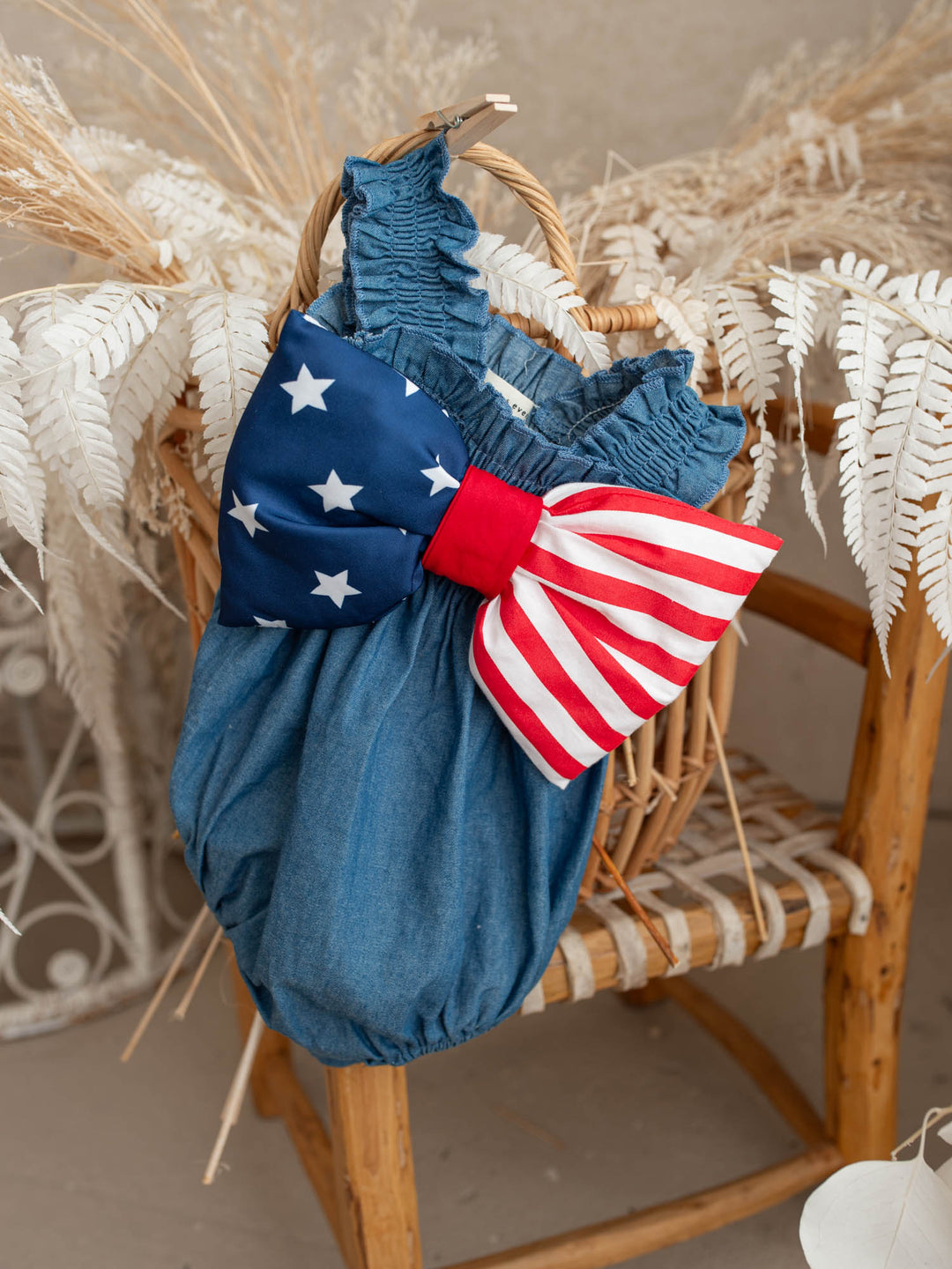 Indie Star Romper - Navy