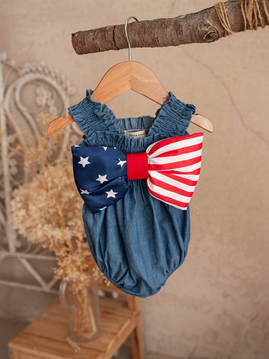Indie Star Romper - Navy