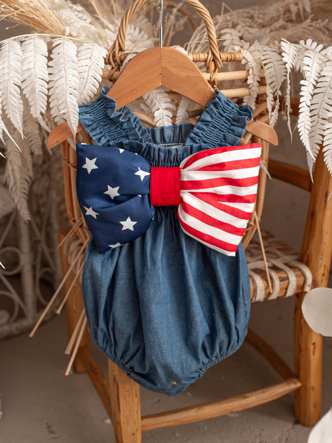 Indie Star Romper - Navy