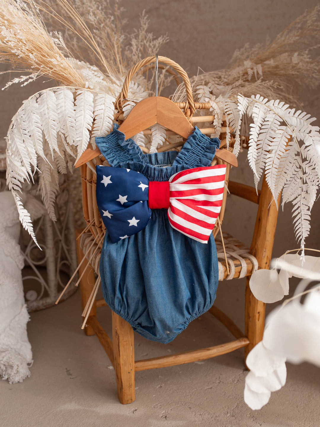 Indie Star Romper - Navy