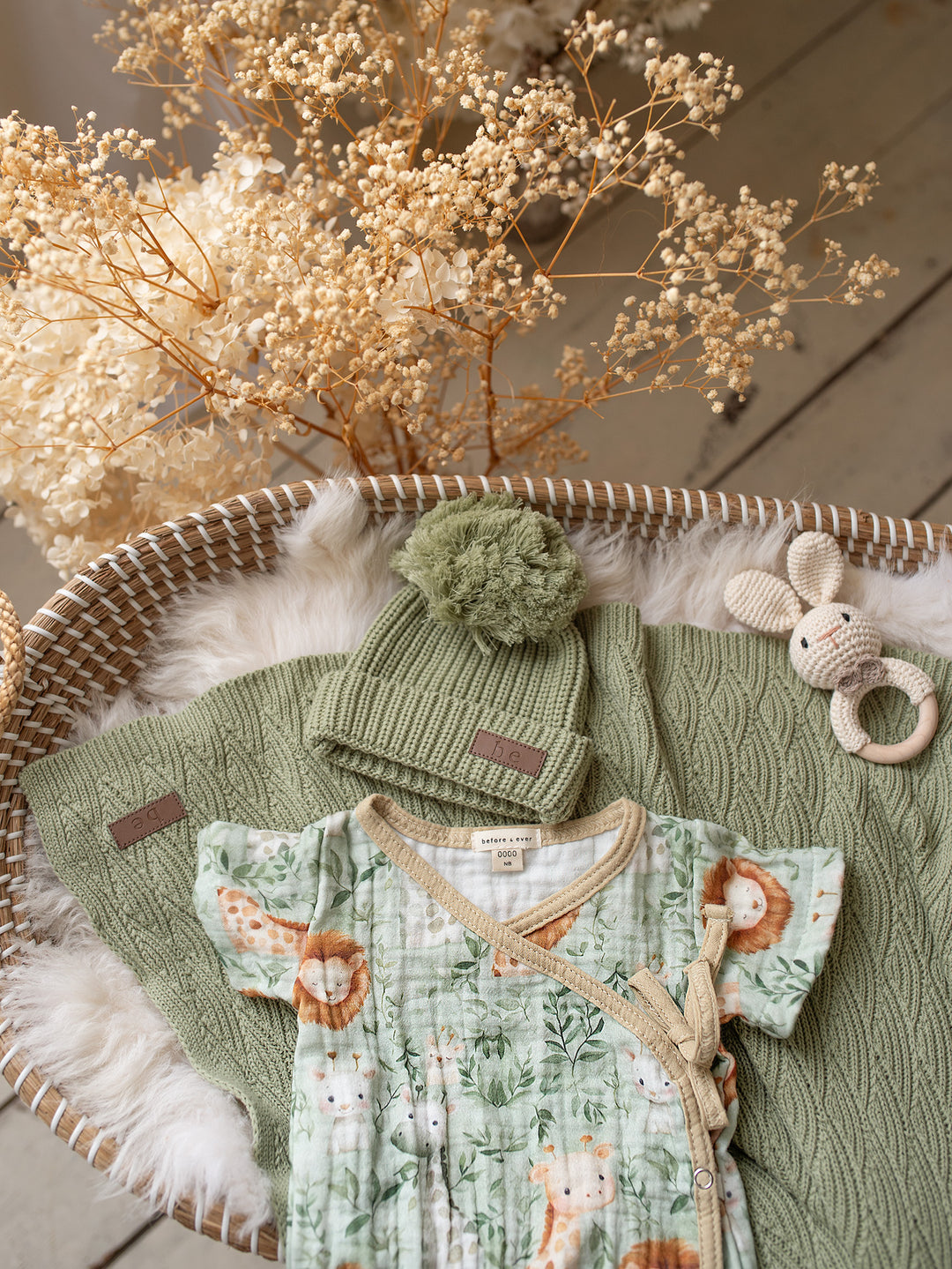 Wild & Free Kimono - Green