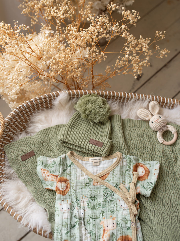 Wild & Free Kimono - Green