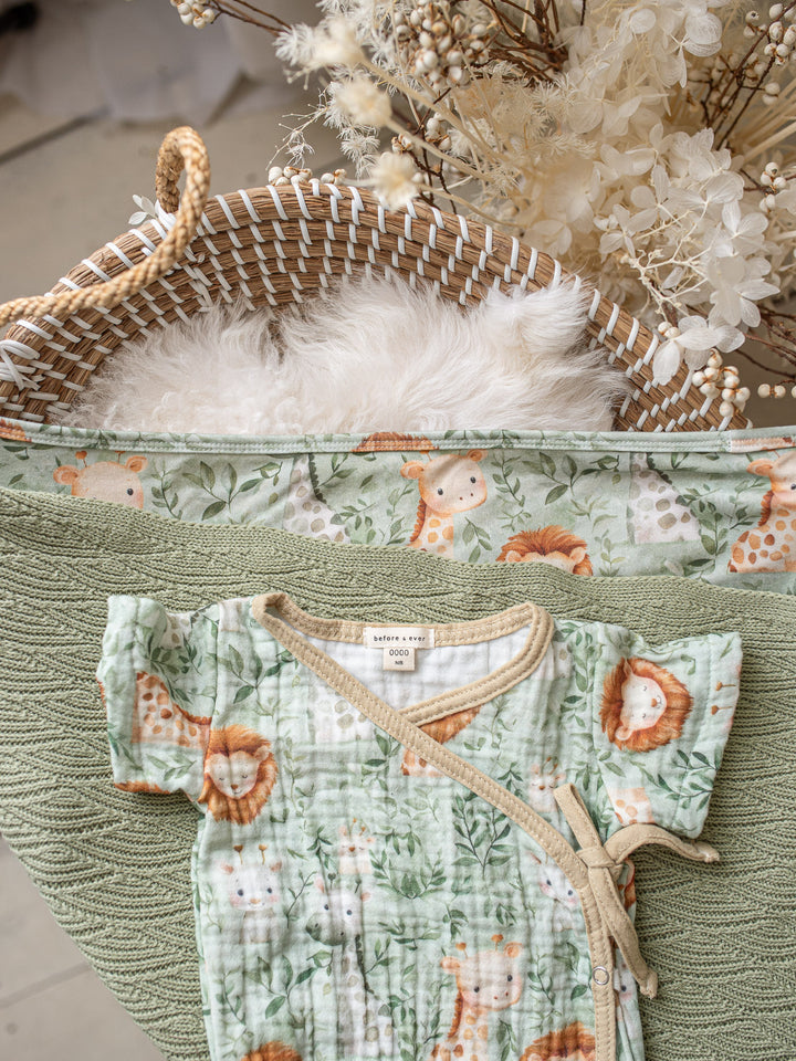 Wild & Free Kimono - Green