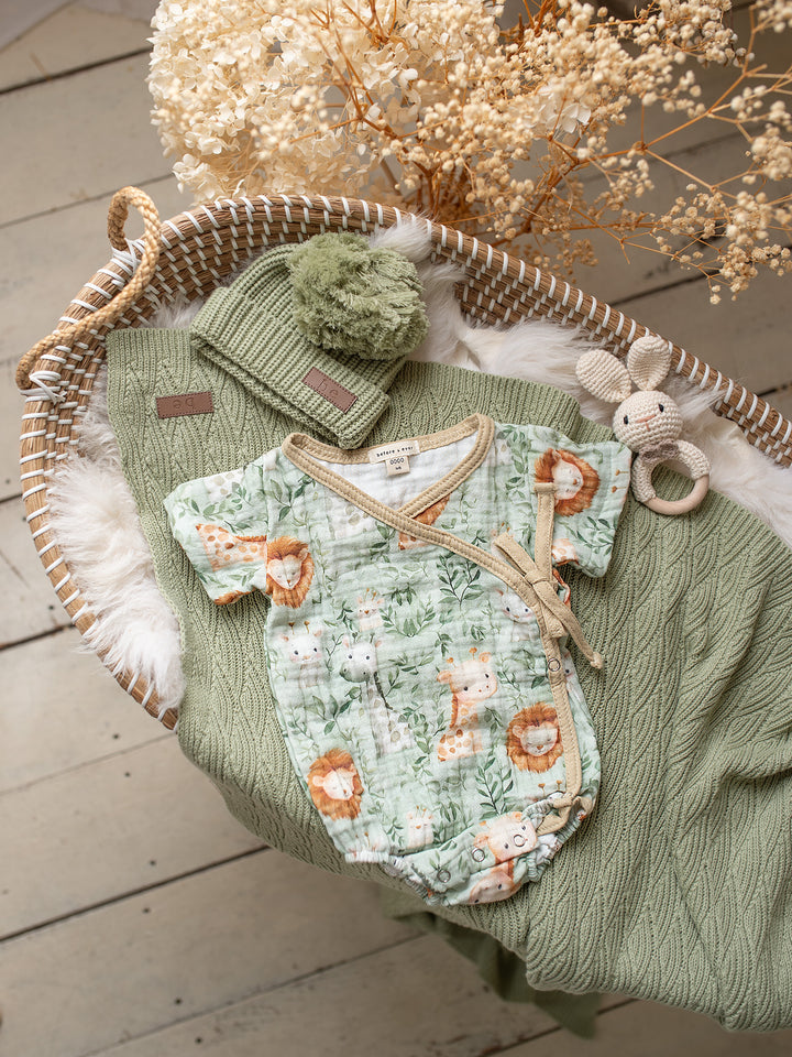Wild & Free Kimono - Green