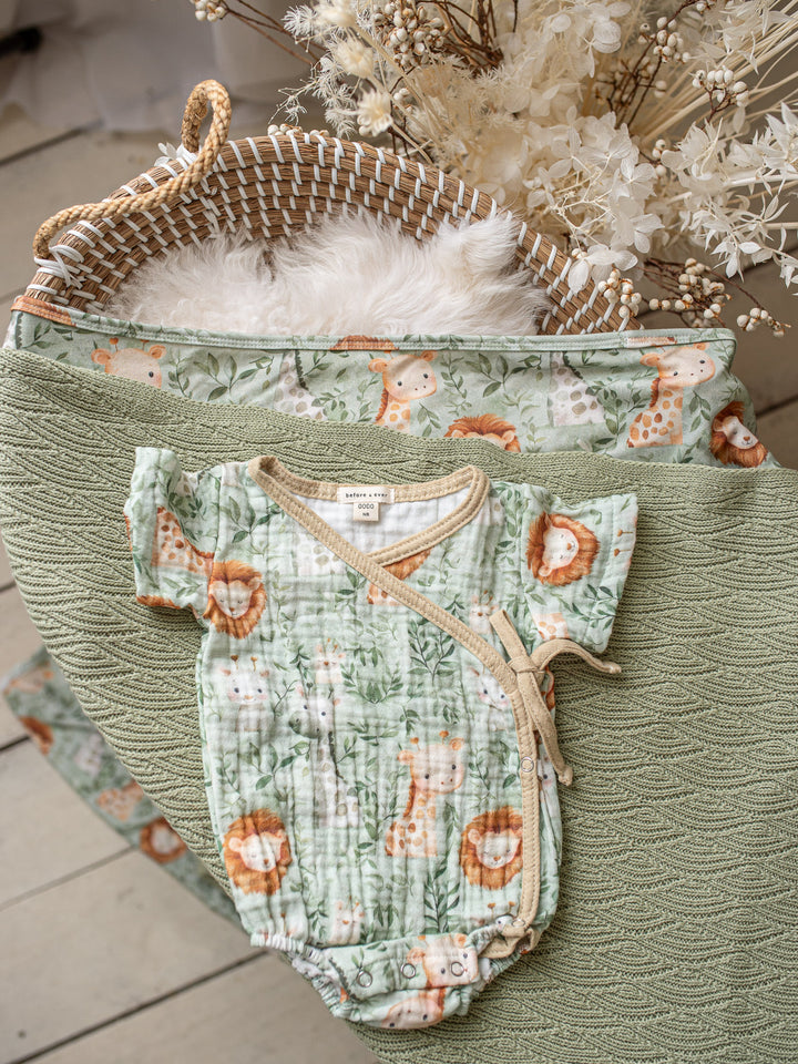 Wild & Free Kimono - Green