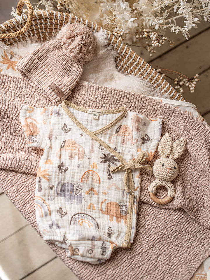 Wild & Free Kimono - White