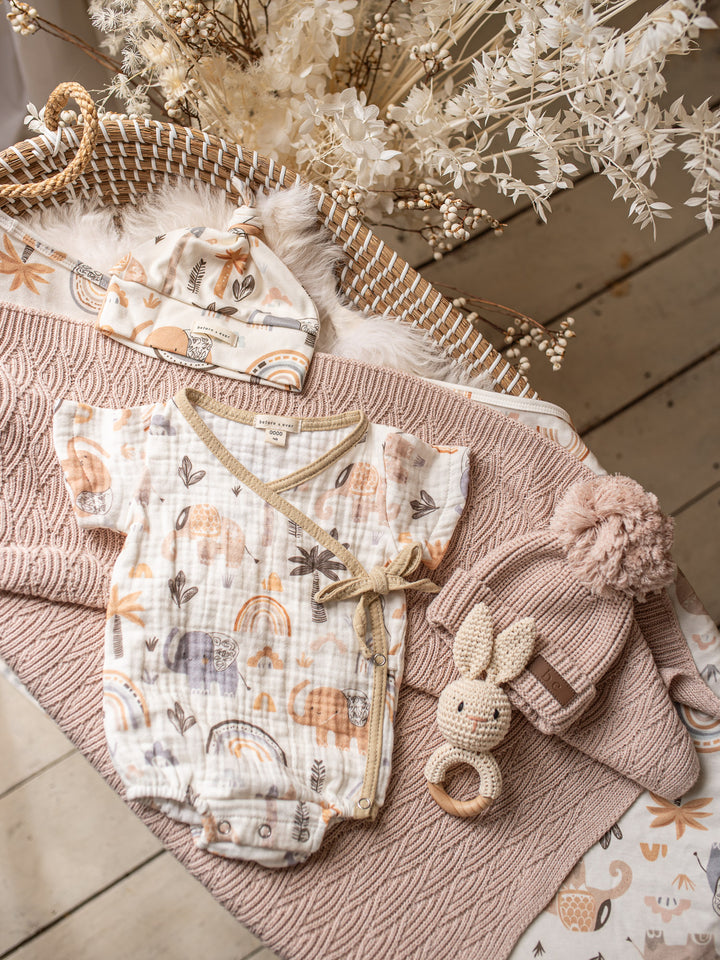 Wild & Free Kimono - White