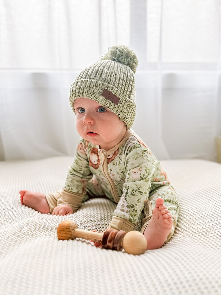 Wild & Free Onesie - Green