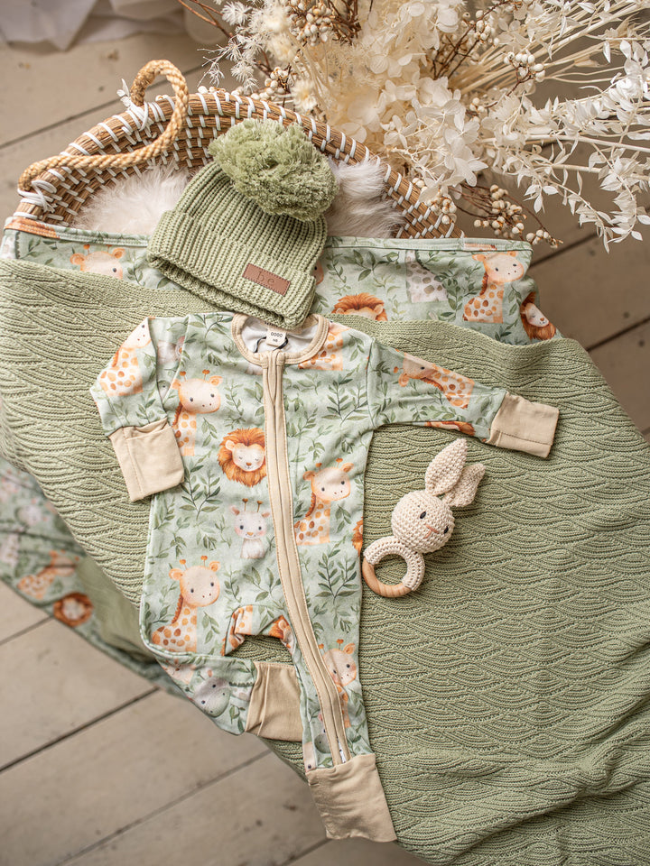Wild & Free Onesie - Green