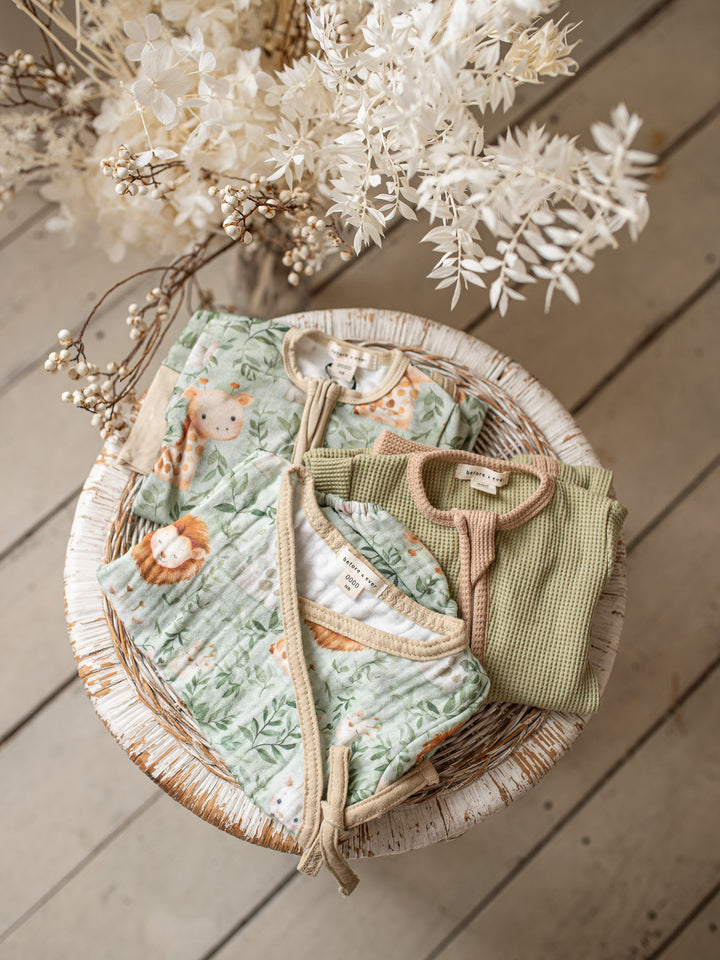Wild & Free Kimono - Green