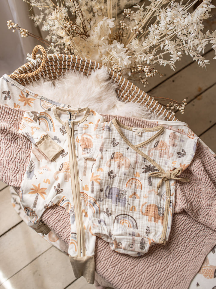 Wild & Free Kimono - White