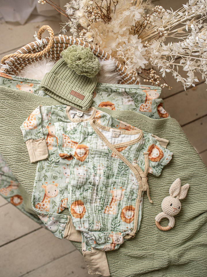 Wild & Free Kimono - Green