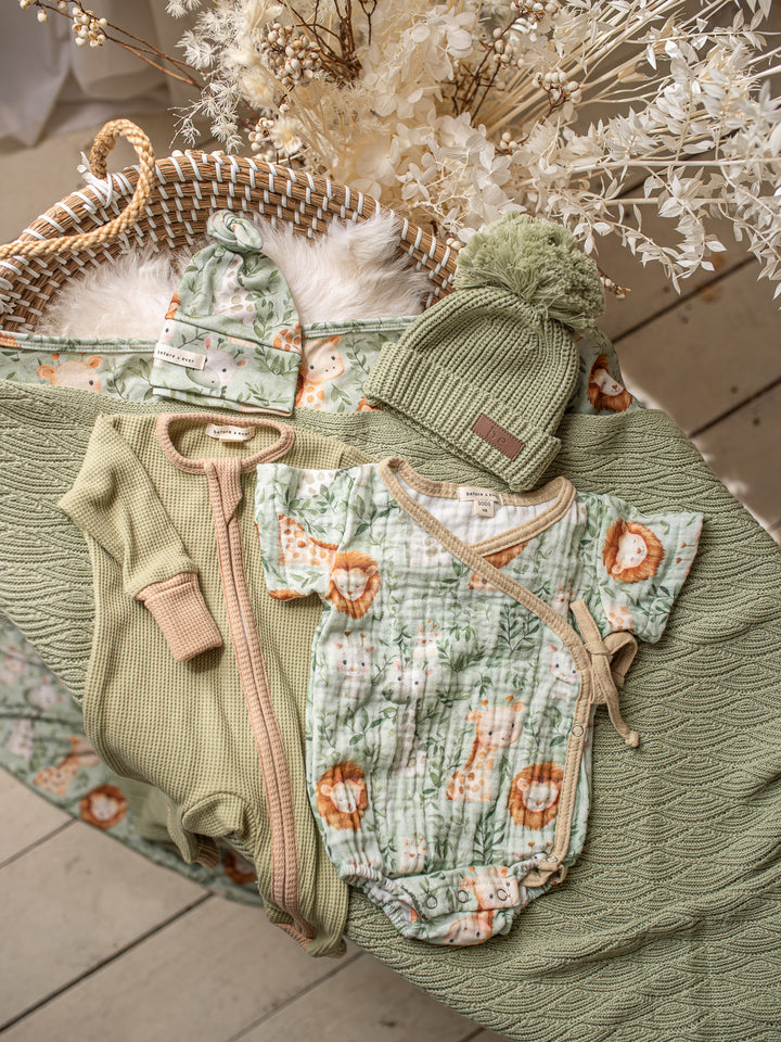 Wild & Free Kimono - Green