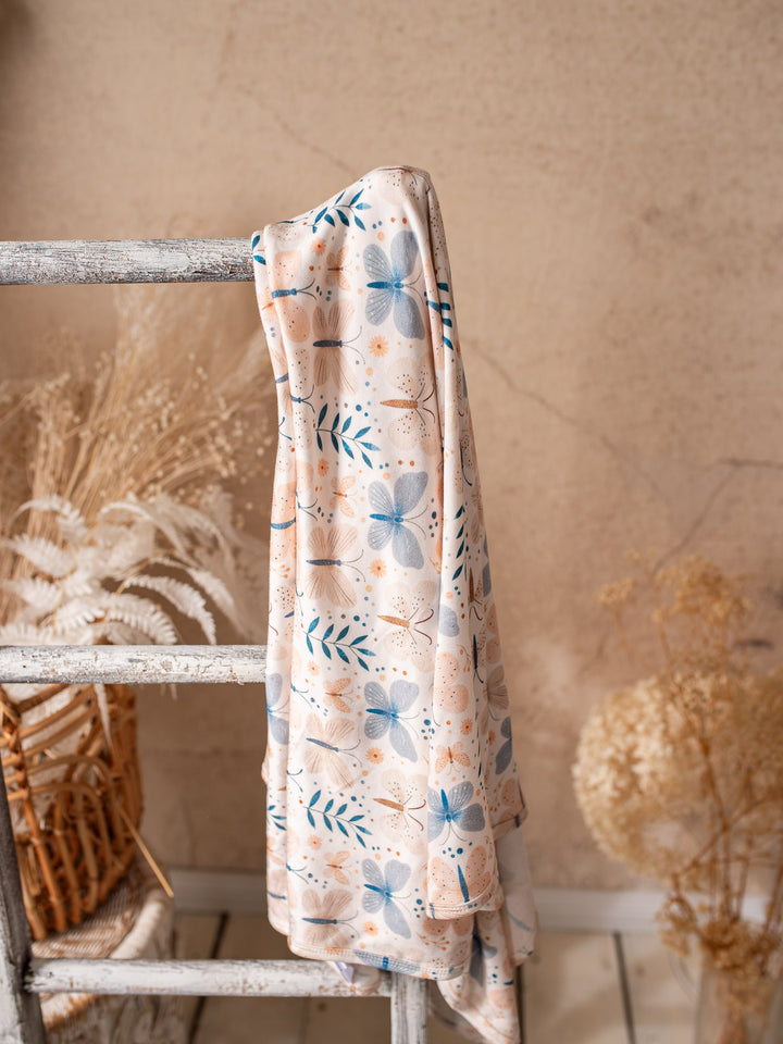 Something Blue Baby Swaddle - Butterfly