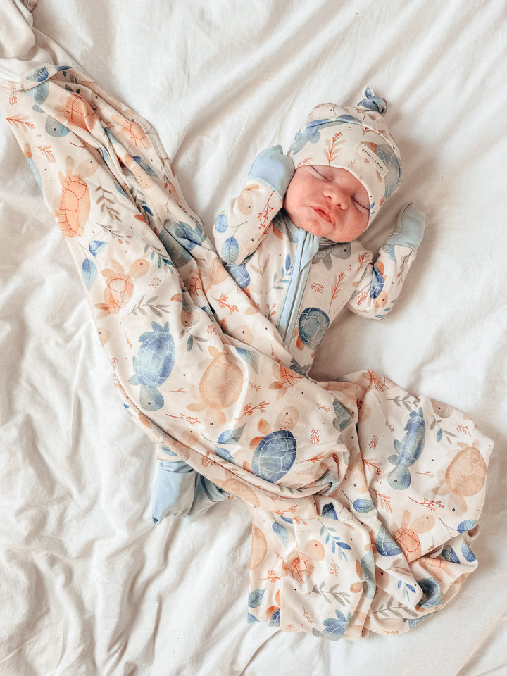 Something Blue Onesie - Turtle
