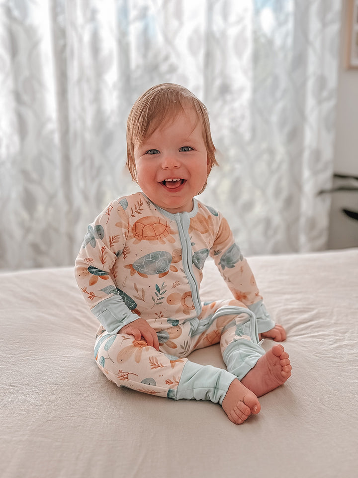Something Blue Onesie - Turtle