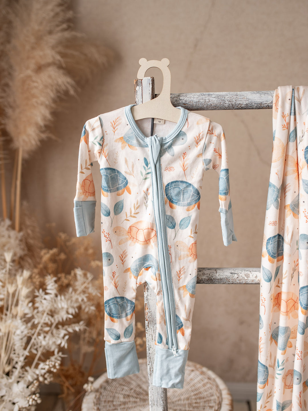 Something Blue Onesie - Turtle