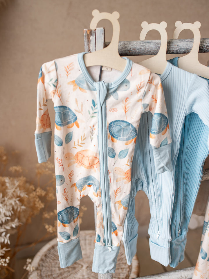 Something Blue Onesie - Turtle