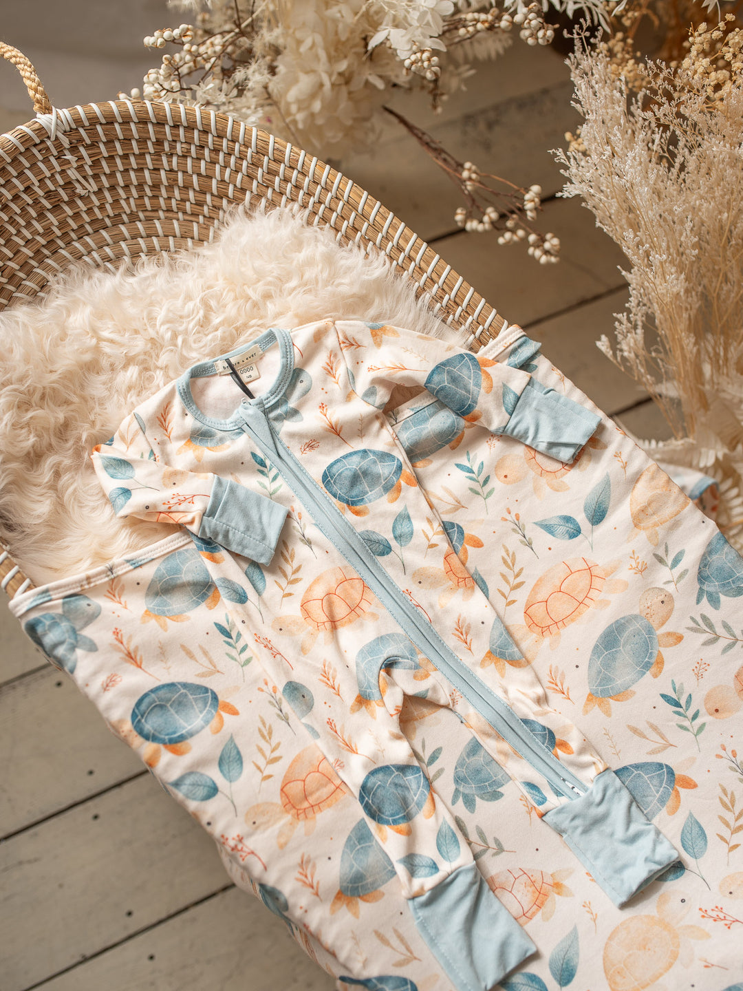 Something Blue Onesie - Turtle