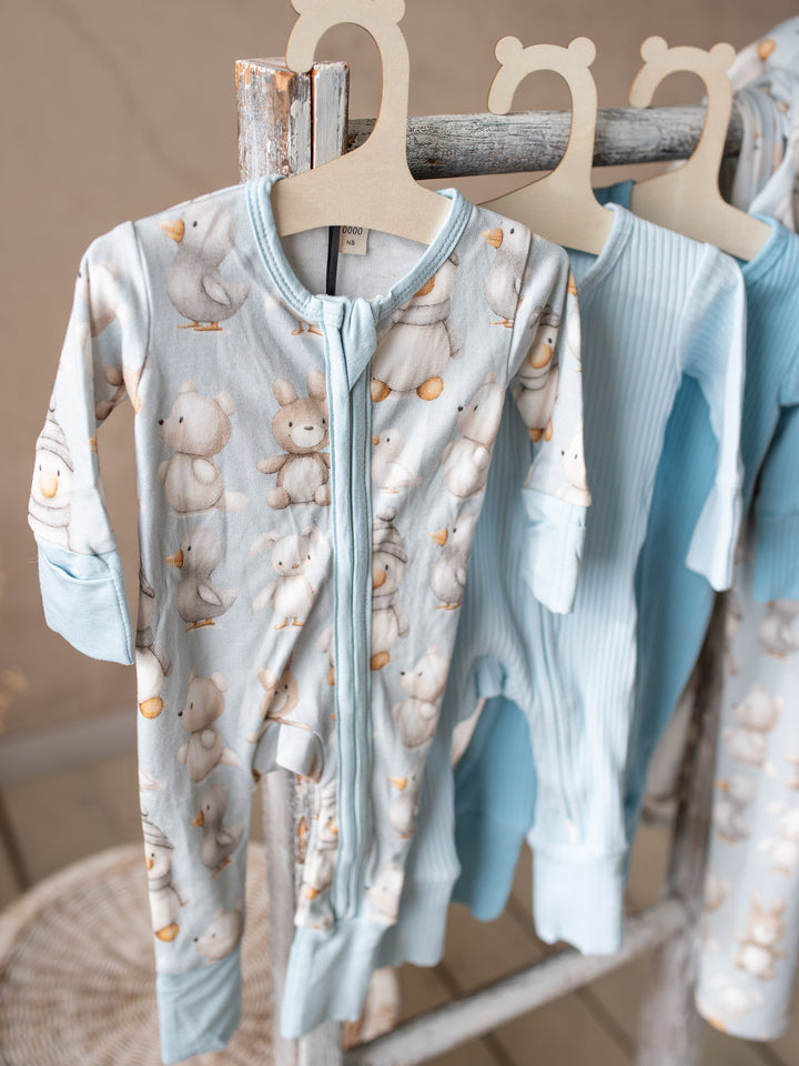 Something Blue Onesie - Winter Lovies
