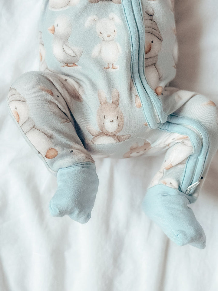 Something Blue Onesie - Winter Lovies