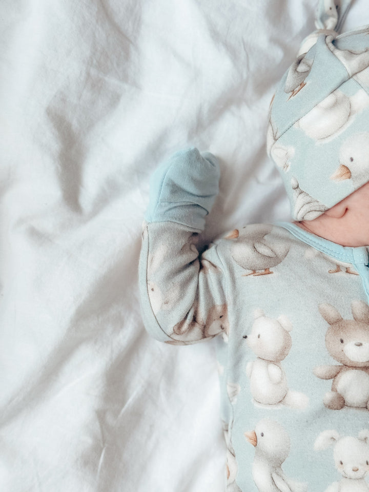 Something Blue Onesie - Winter Lovies